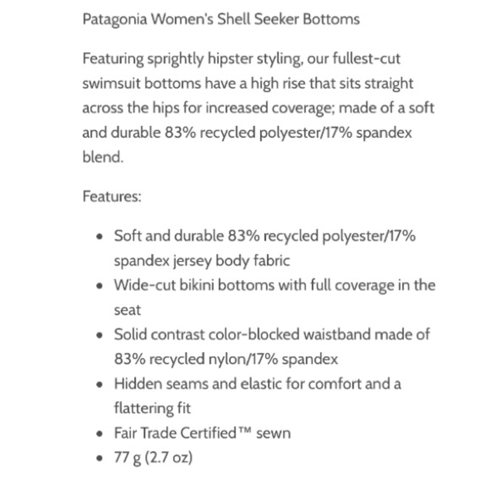 PATAGONIA Shell Seeker Swim Bottoms in Petra Pink - Picture 4 of 11
